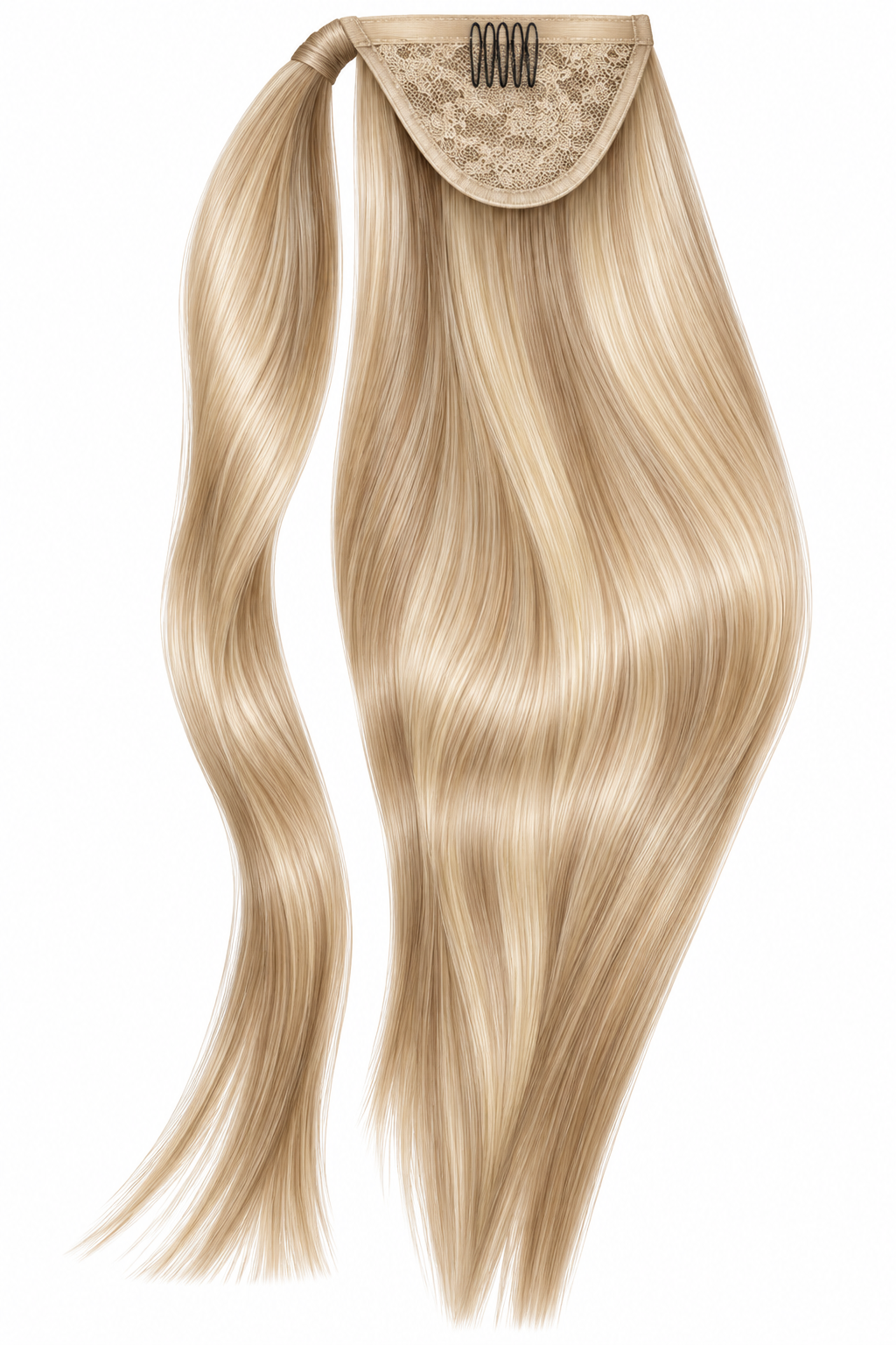 Ponytail Highlight Blonde